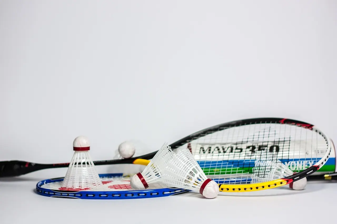 Badmintonketchere og fjerbolde